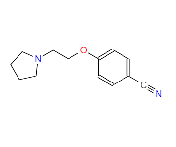 4-[2-(pyrrolidin-1-yl)ethoxy]benzonitrile 46745-39-5