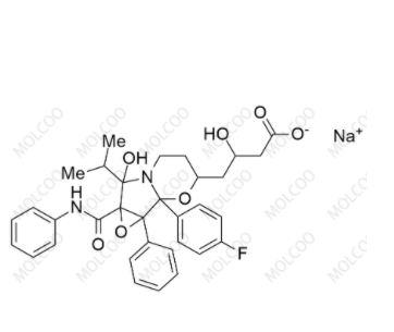 实验室自产杂质阿托伐他汀环氧吡咯并噁嗪7-羟基类似物