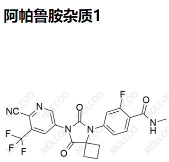实验室自产杂质阿帕鲁胺杂质1