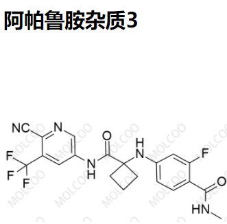 实验室自产杂质阿帕鲁胺杂质3