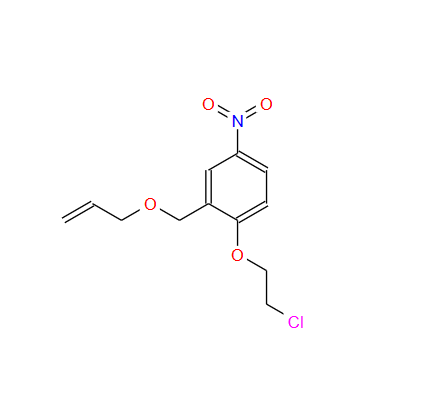 2-((ALLYLOXY)METHYL)-1-(2-CHLOROETHOXY)-4-NITROBENZENE