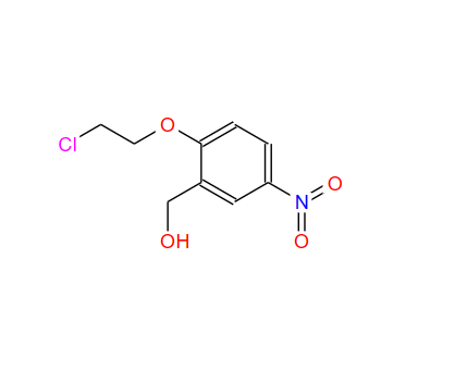 (2-(2-CHLOROETHOXY)-5-NITROPHENYL)METHANOL