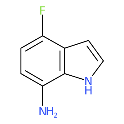 4-氟-1H-吲哚-7-胺