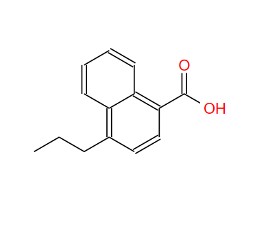 4-丙基-1-萘甲酸