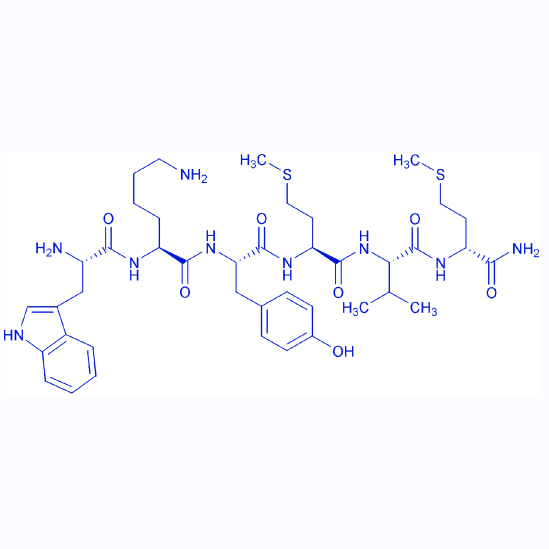 激动剂多肽WKYMVM/187986-17-0/H-Trp-Lys-Tyr-Met-Val-D-Met-NH2