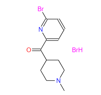 （6-溴-2-吡啶基）（1-甲基-4-哌啶基）甲酮.氢溴酸盐