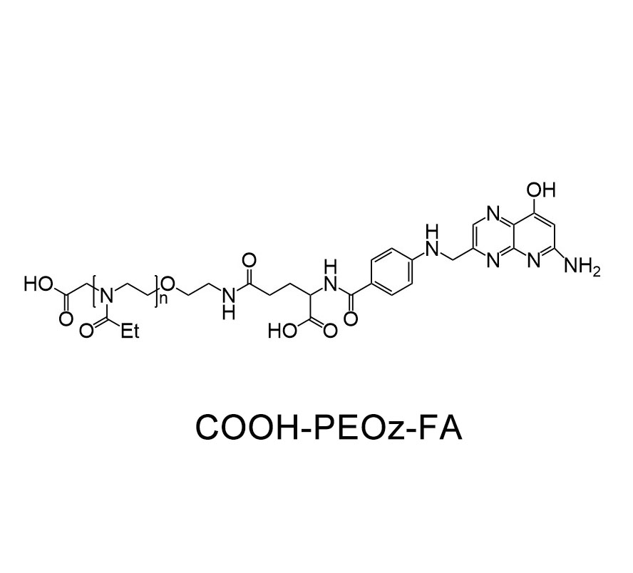 羧基-聚(2-乙基-2-噁唑啉)-叶酸；COOH-PEOz-FA