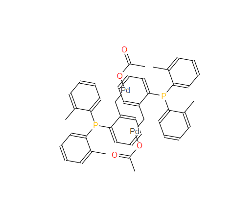 反式二-ΜU(M)-双[2-(二邻甲苯基膦)苄基]乙酸二钯(II) 172418-32-5