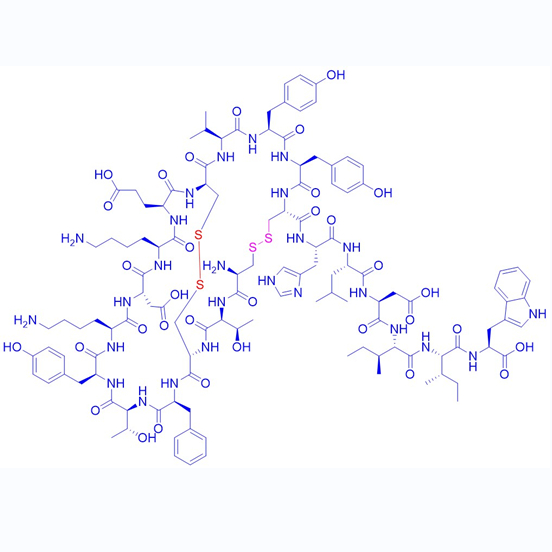 内皮素-3Endothelin 3, human, rat/117399-93-6/125692-40-2