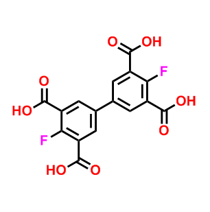 4,4'-二氟-[1,1'-联苯]-3,3',5,5'-四羧酸