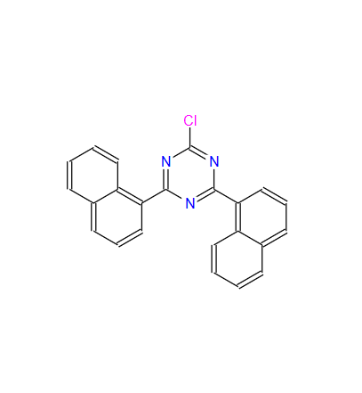 2-氯-4,6-二(1-萘基)-1,3,5-三嗪；78941-32-9