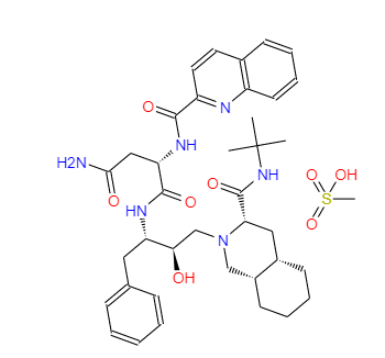 沙奎拉韦甲磺酸盐