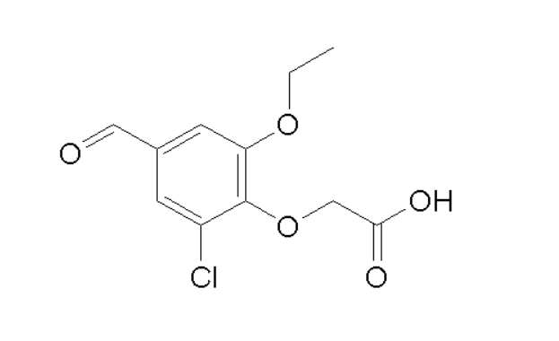 (2-Chloro-6-ethoxy-4-formylphenoxy)acetic acid