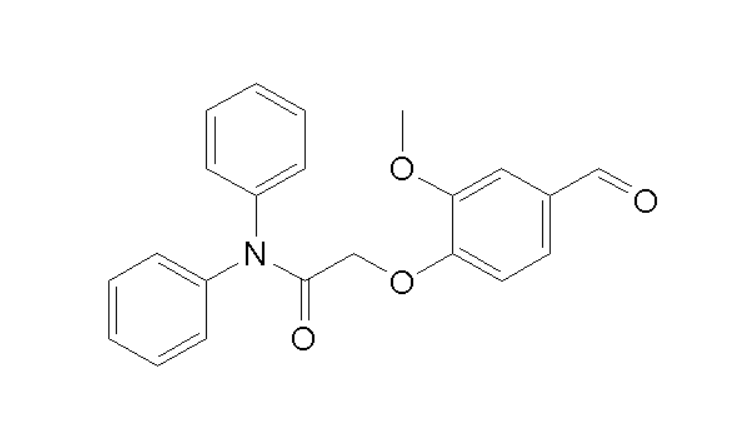 2-(4-Formyl-2-methoxyphenoxy)-N,N-diphenylacetamide