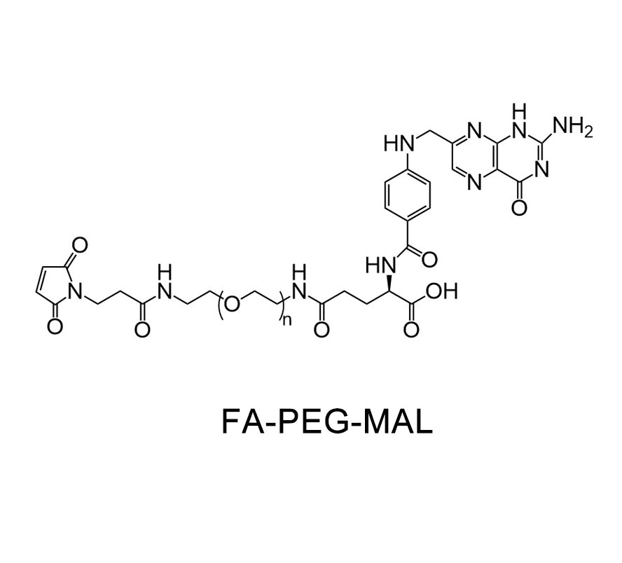 叶酸-聚乙二醇-马来酰亚胺；FA-PEG-MAL