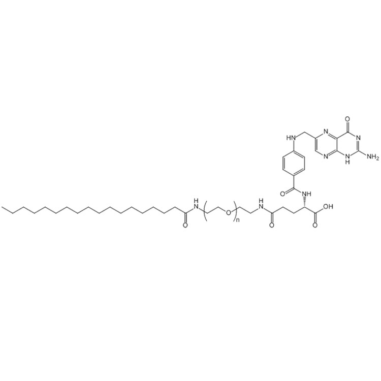 STA-PEG-FA，Stearic acid-PEG-FA，硬脂酸-聚乙二醇-叶酸