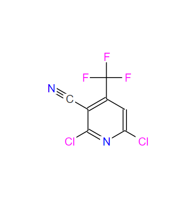 3-氰基-2,6-二氯-4-(三氟甲基)吡啶 13600-42-5