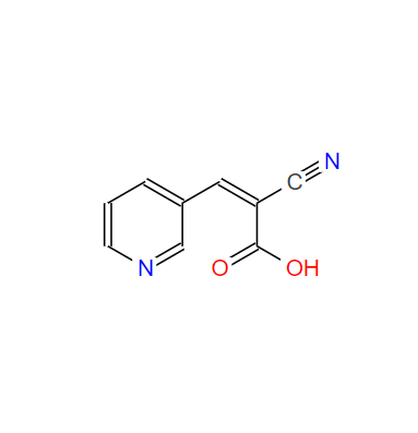 2-氰基-3-(3-吡啶基)丙烯酸