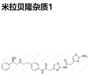 实验室自产杂质米拉贝隆杂质1