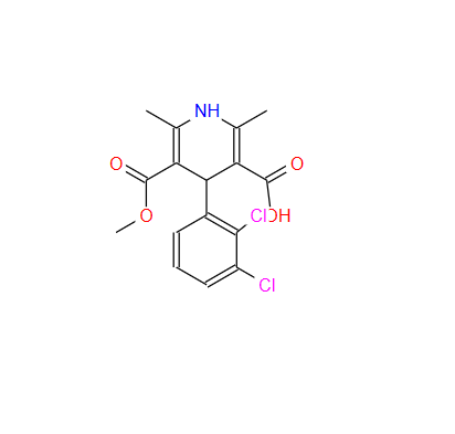 4-(2,3-二氯苯基)-2,6-二甲基-1,4-二氢吡啶-3,5-二羧酸单甲酯