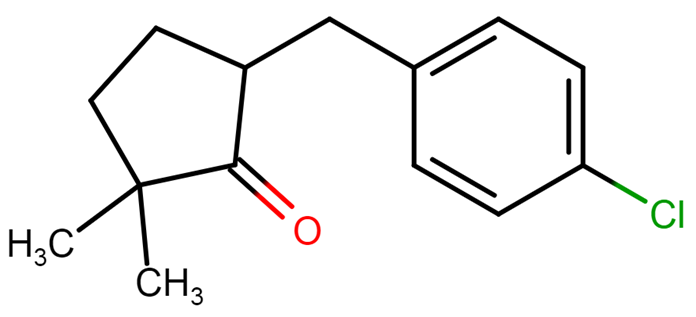 5-(4-氯苯基)-2,2-二甲基环戊酮 115851-28-0