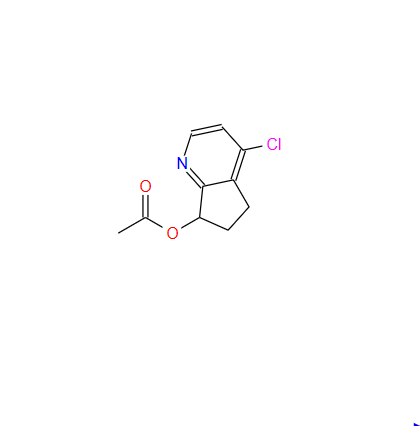 4-氯-6,7-二氢-5H-环戊并[B]吡啶-7-基乙酸酯