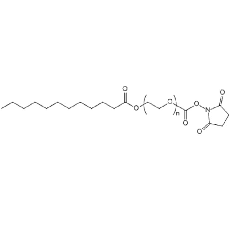 LRA-PEG-NHS，月桂酸-聚乙二醇-琥珀酰亚胺酯