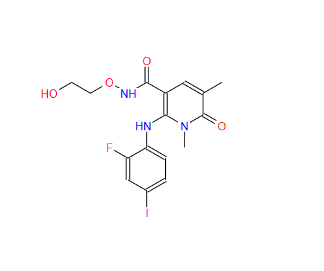 2-(2-氟-4-碘苯氨基)-N-(2-羟基乙氧基)-1,5-二甲基-6-氧代-1,6-二氢吡啶-3-甲酰胺