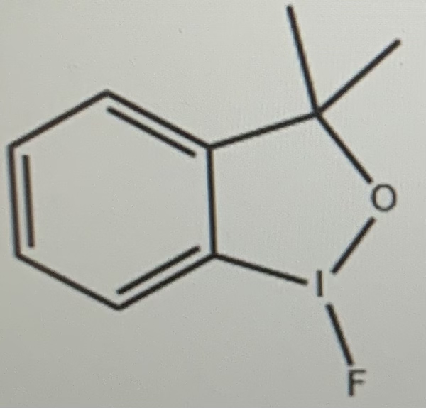 1-氟-3,3-二甲基-1,2-苯并碘氧杂戊环 1391728-13-4