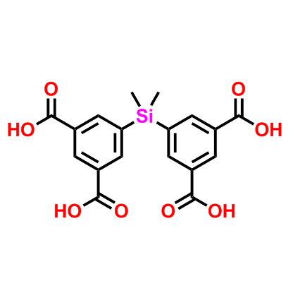 5,5'-（二甲基亚甲硅烷基）双-1,3-苯二甲酸