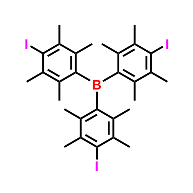 Borane, tris(4-iodo-2,3,5,6-tetramethylphenyl)-