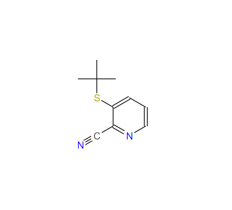 3-叔丁硫基-2-氰基吡啶