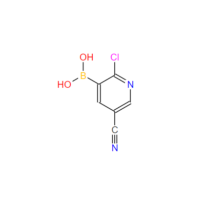 2-氯-5-氰基吡啶-3-硼酸