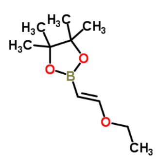 (E)-1-乙氧乙烯基-2-硼酸频那醇酯	