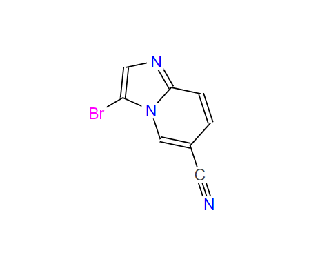 3-溴-6-氰基咪唑并[1,2-A]吡啶 885950-21-0