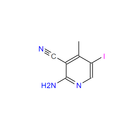 2-氨基-3-氰基-4-甲基-5-碘吡啶 180995-02-2