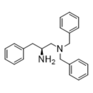 ( 2S ) - 3 -苯基- N1，N1 -双(苯基甲基) - 1，2 -丙二胺