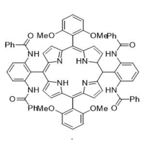 N,N',N'',N'''-(((4Z,6E,9Z,15Z,19E)-5,15-双(2,6-二甲氧基苯基)-1H,20H-卟啉-10,20-二基)双(苯-2,1,3-三基))四苯甲酰胺