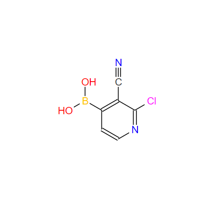 2-氯-3-氰基吡啶-4-硼酸 878194-88-8