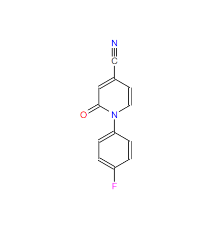 4-氰基-1-(4-氟苯基)-2(1H)-吡啶酮