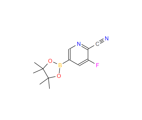 2-氰基-3-氟吡啶-5-硼酸频哪醇酯 1356066-65-3