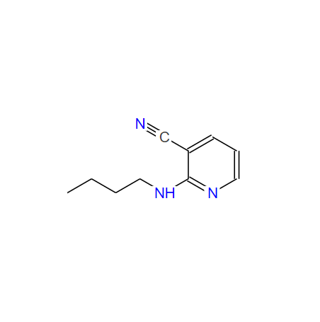 3-氰基-2-(N-丁氨基)吡啶 74611-50-0