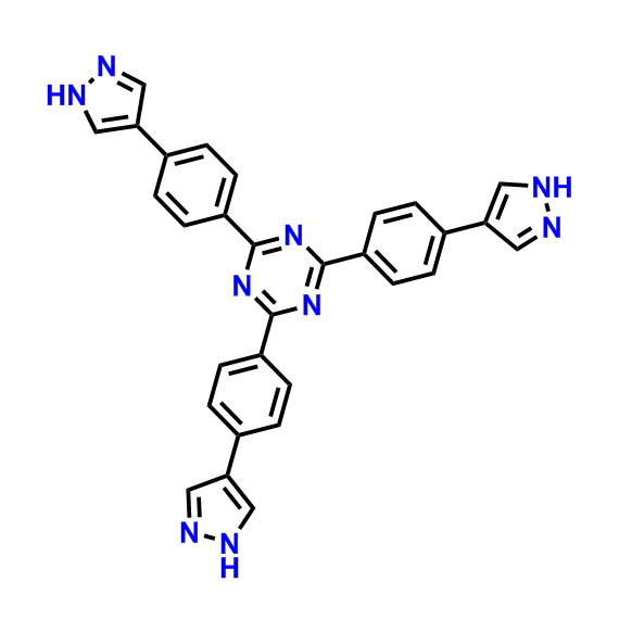 2,4,6-三(4-(1H-吡唑-4-基)苯基)-1,3,5-三嗪