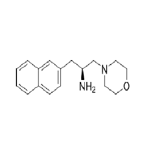 ( s ) - 1 -吗啉- 3 - ( 2 -萘基)- 2 -丙胺