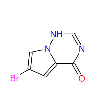 6-溴吡咯并[2,1-F][1,2,4]三嗪-4(1H)-酮 888721-83-3