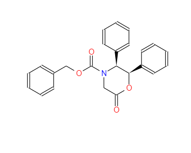 (2R,3S)-N-苄氧羰基-2,3-二苯基吗啉-6-酮 100516-54-9