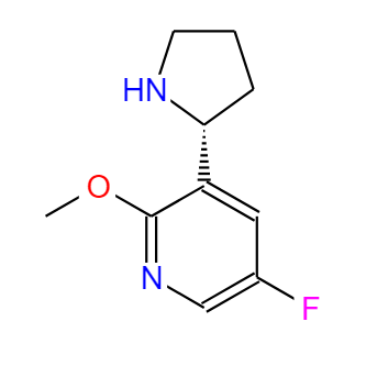 (R)-5-氟-2-甲氧基-3-(吡咯烷-2-基)吡啶
