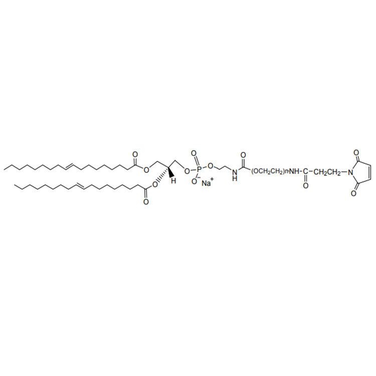 DOPE-PEG-Maleimide，DOPE-聚乙二醇-马来酰亚胺