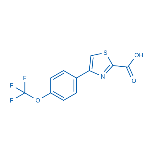 4-(4-(Trifluoromethoxy)phenyl)thiazole-2-carboxylic acid