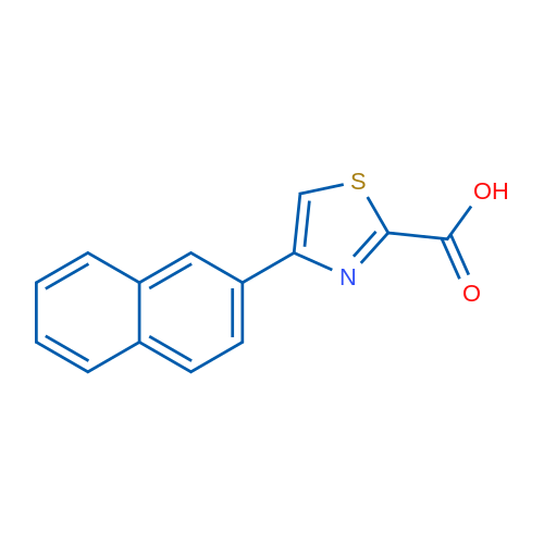 4-(Naphthalen-2-yl)thiazole-2-carboxylic acid